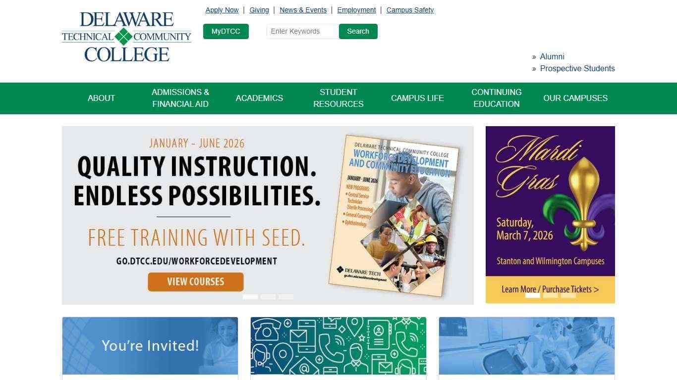 Home - Delaware Technical Community College